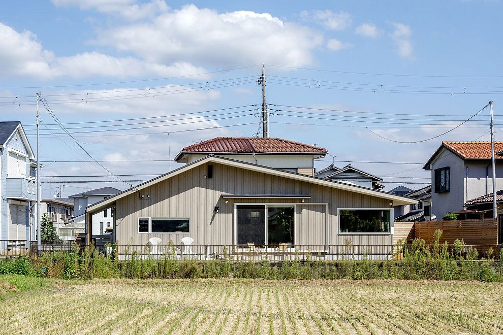 田舎モダンの家